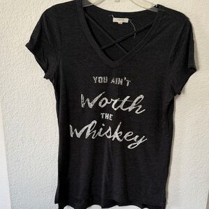 Maurices Charcoal Graphic Tee